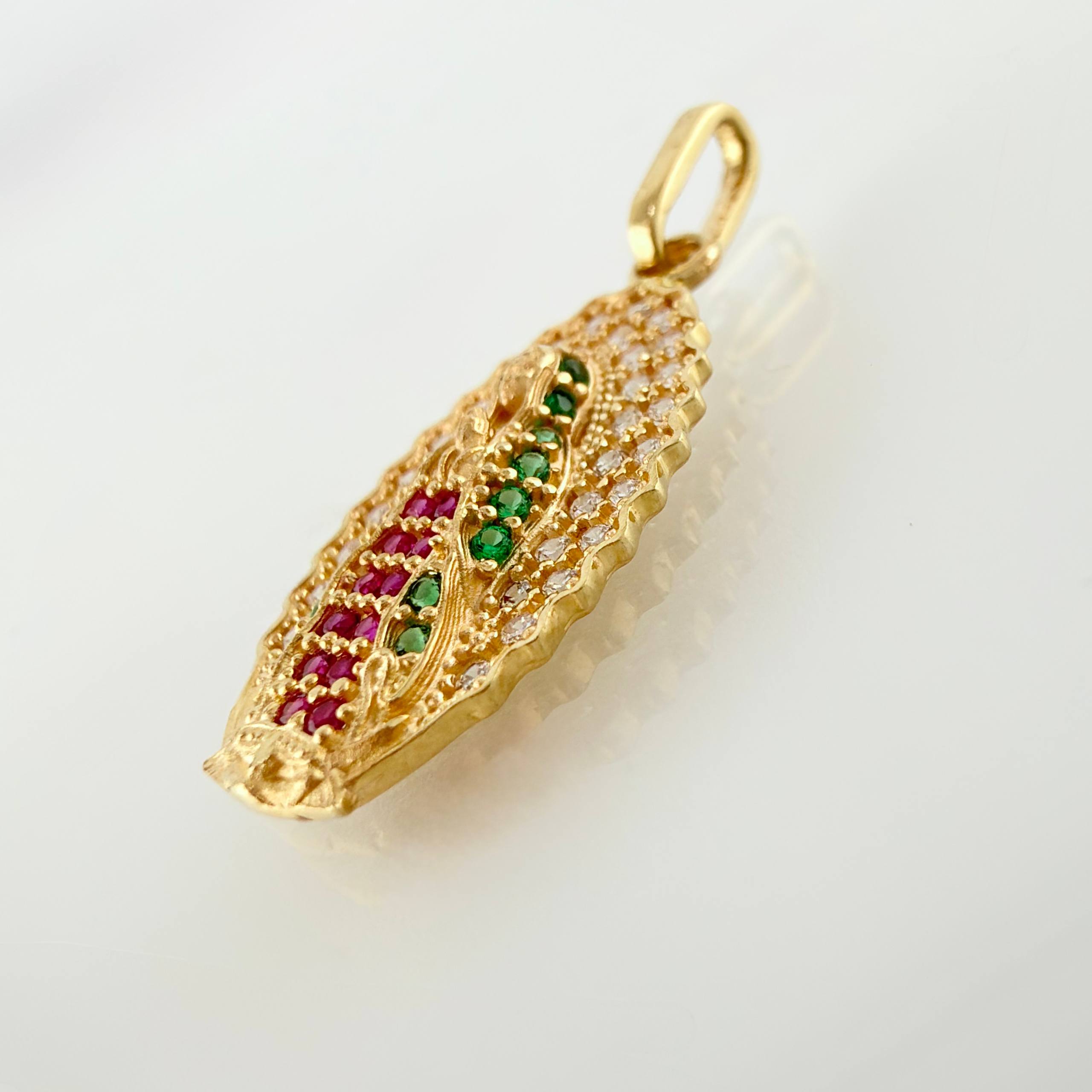 Dije Virgen Guadalupe 1.9gr / 1 in / Oro Amarillo 18K ©