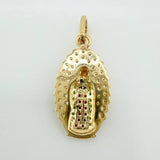 Dije Virgen Guadalupe 1.9gr / 1 in / Oro Amarillo 18K ©