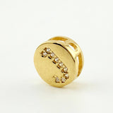 Dije Herraje Letra J 1.5gr / 1/2 in / Oro Amarillo 18K ©