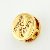 Dije Herraje Letra N 1.5gr / 1/2 in / Oro Amarillo 18K ©