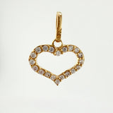 Dije Corazon 0.7gr / 1/2 in / Oro Amarillo 18K ©