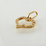 Dije Corazon 0.75gr / 1/2 in / Oro Amarillo 18K ©