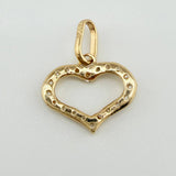 Dije Corazon 0.7gr / 1/2 in / Oro Amarillo 18K ©