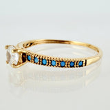 Solitaire Dense Ring 1.3g / T6 / 18K Yellow Gold