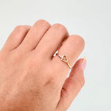 Heart Ring 1.1g / T7 3/4 / 18K Yellow Gold
