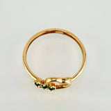Heart Ring 1.1g / T5 1/2 / 18K Yellow Gold