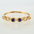 Eyes Line Ring 1.05g / T6 1/2 / 18K Yellow Gold