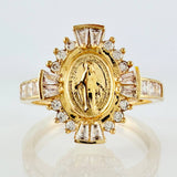 Miraculous Virgin Ring 3.8g / T6 3/4 / 18K Yellow Gold