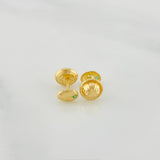 Topos Grano De Café 0.65 g / in / 3.8 mm Oro Amarillo 18K