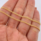 Sedusa Chain 5.3gr / 23.8in / 18K Gold +3$