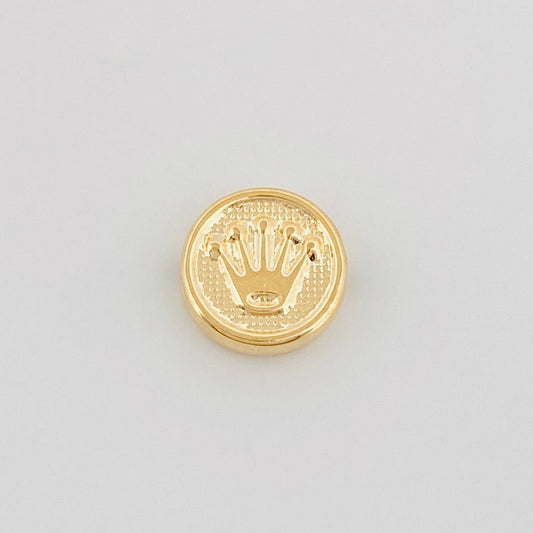 Herraje Sello Corona 0.55g / 1/2 in Oro Amarillo 18K
