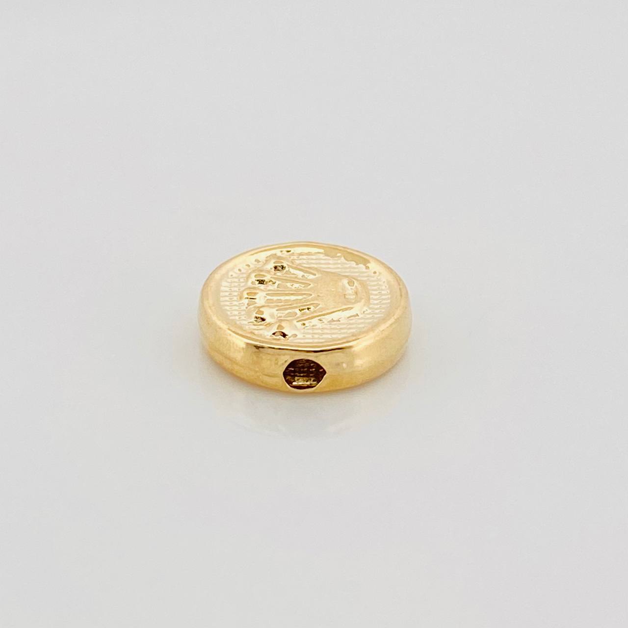 Herraje Corona 0.6 g / 1/2 in Oro Amarillo 18K