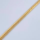 Flat Snake Bracelet 4.4gr / 7.6in / +3 18K Gold &