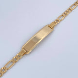 Pulso Figaro 3.7gr / 19cm / +0 Oro 18K &