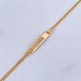 Bracelet 1.55gr / 5.5in / +1 18K Gold &