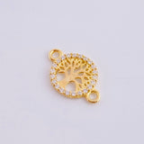 Tree of Life Charm 0.6 g / 1/2 in 18K Yellow Gold