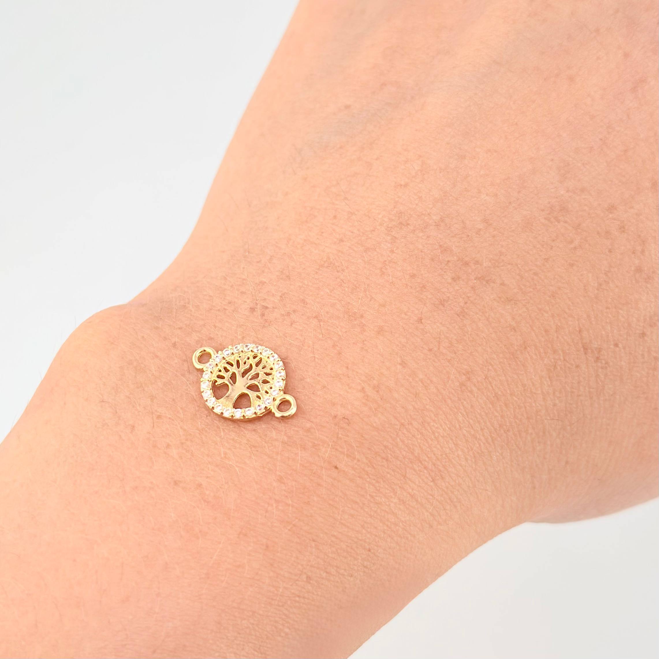 Tree of Life Charm 0.6 g / 1/2 in 18K Yellow Gold