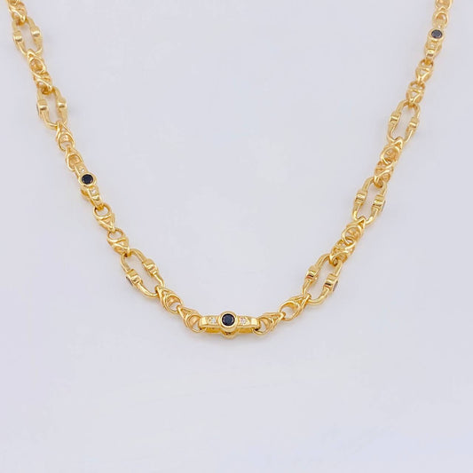 Spiral Chain Center Box 41.55 g / 25 1/2 in / 6.1 mm Yellow Gold 18K