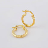 Candongas Sofi 1gr / 1/2 in / Oro Amarillo 18K ©