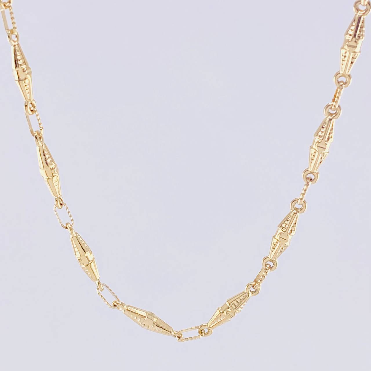 Cadena Dubai 12.3 g / 27 1/2 in / 3,4 mm Oro Amarillo 18K