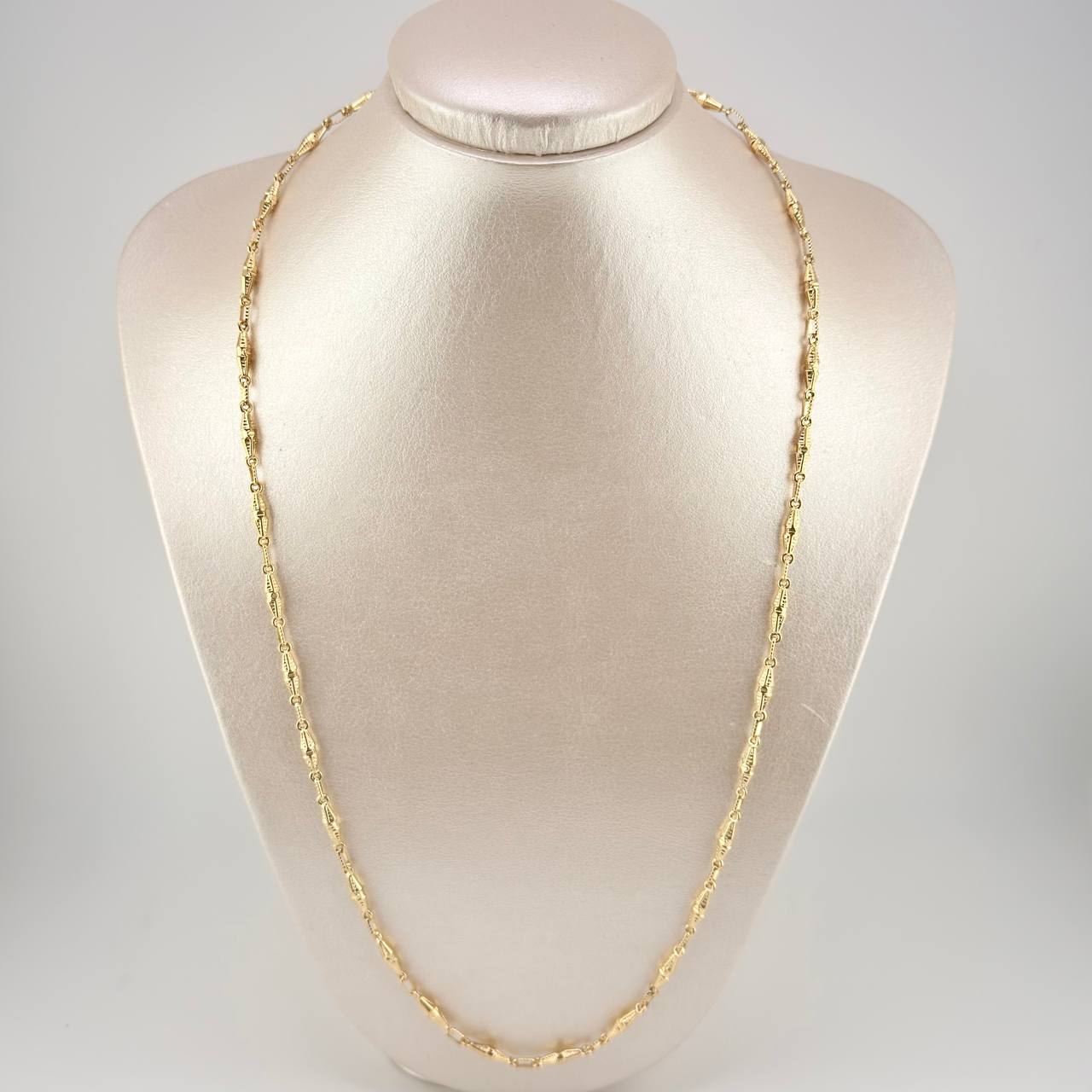 Cadena Dubai 12.3 g / 27 1/2 in / 3,4 mm Oro Amarillo 18K