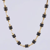 Cadena Rustica Barril 14.35 g / 24 1/2 in / 4,9 mm Oro Amarillo 18K