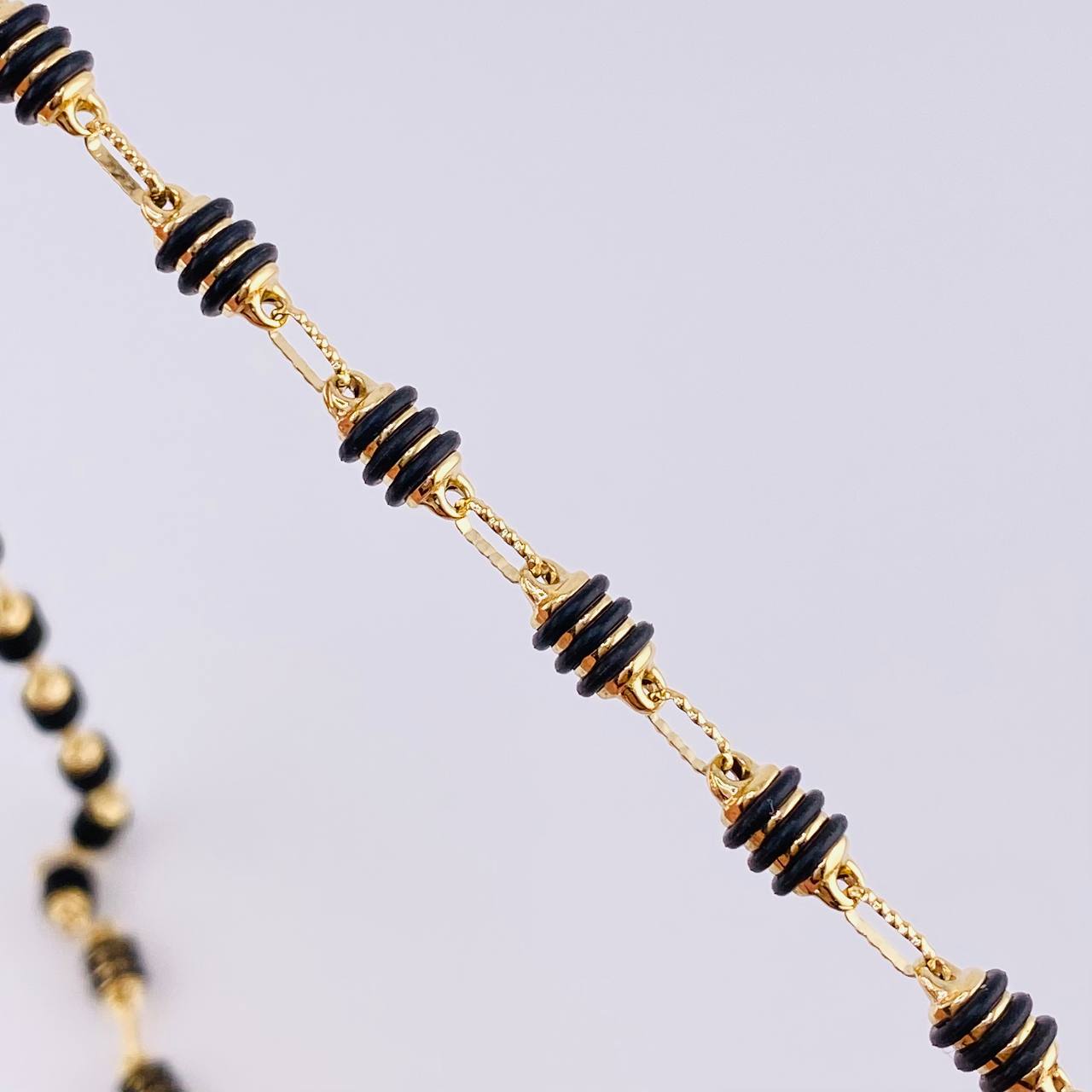 Cadena Rustica Barril 14.35 g / 24 1/2 in / 4,9 mm Oro Amarillo 18K