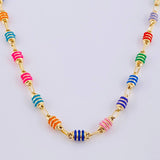 Cadena Rustica Barril 13.45 g / 24 1/2 in / 4,8 mm Oro Amarillo 18K