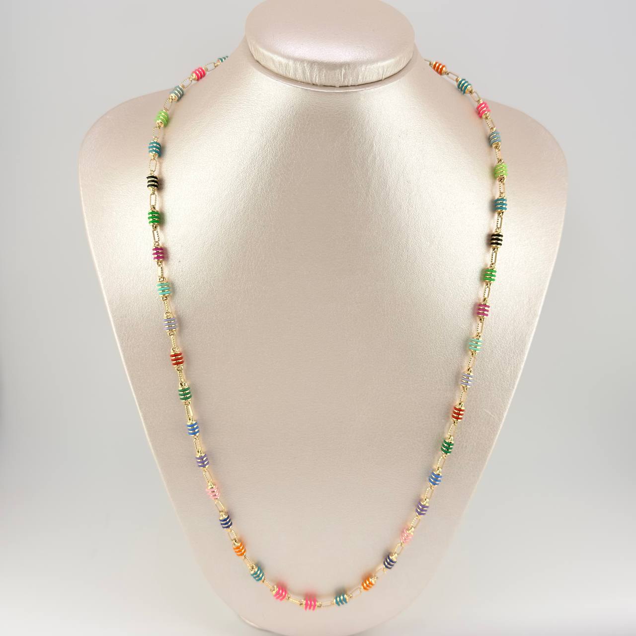 Cadena Rustica Barril 13.45 g / 24 1/2 in / 4,8 mm Oro Amarillo 18K