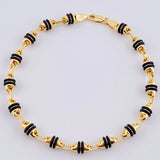 Pulso Rustico Barril 5.4 g / 8 in / 5 mm Oro Amarillo 18K