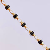 Pulso Rustico Barril 5.4 g / 8 in / 5 mm Oro Amarillo 18K