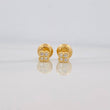 Topos Trebol 0.65 g / in / 3.6 mm Oro Amarillo 18K