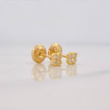Topos Trebol 0.65 g / in / 3.6 mm Oro Amarillo 18K