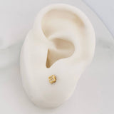 Topos Trebol 0.65 g / in / 3.6 mm Oro Amarillo 18K