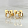 Topos Silueta Raton 2.1gr / Oro 18K