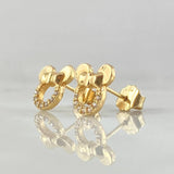 Topos Silueta Raton 2.1gr / Oro 18K