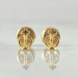 Stud Earrings Royal Crown 0.65gr / 18K Gold ©