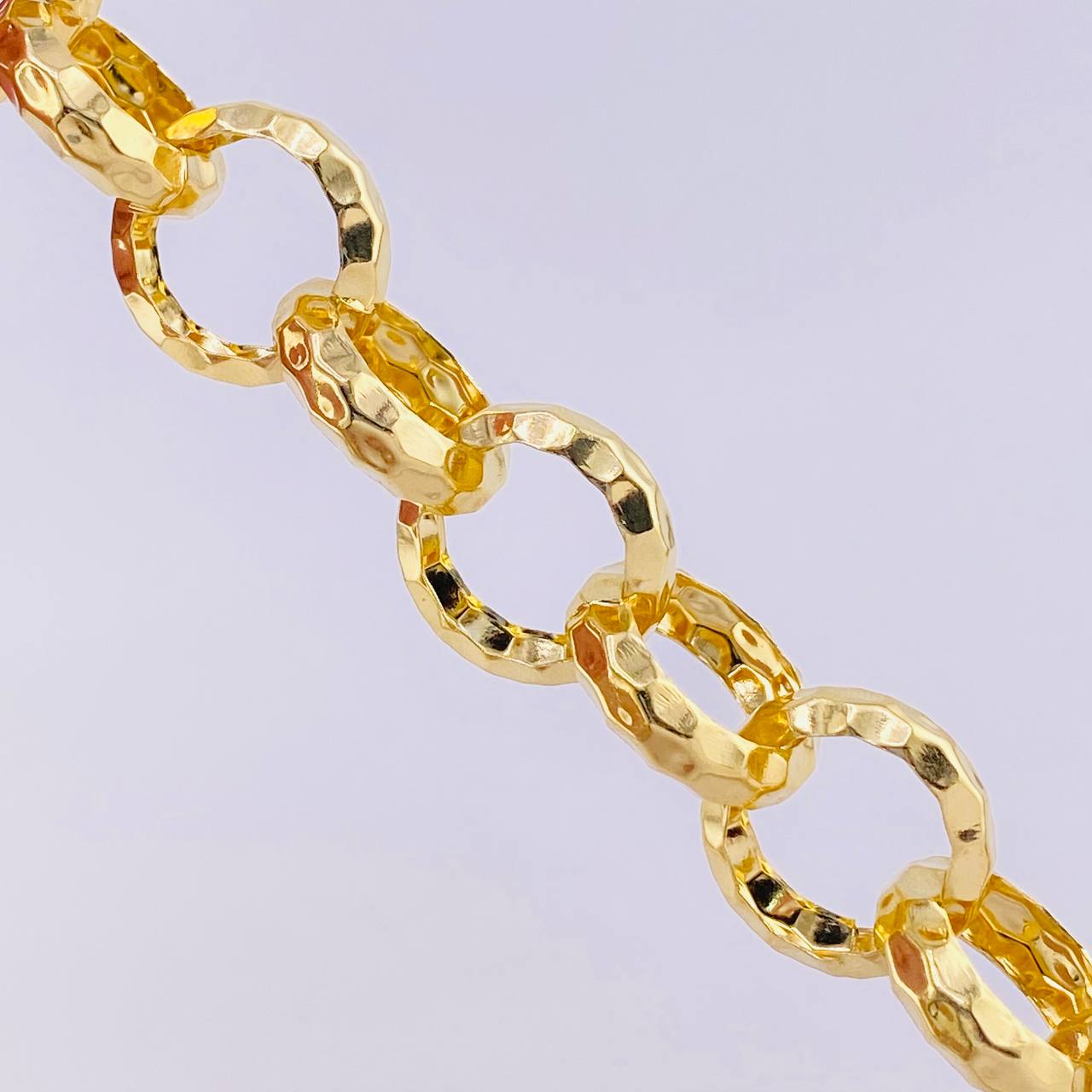 Pulso Aros 21.5g / 9 1/4 in / 20.08mm Plata Vermeil 925