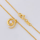 Classic Link Chain Caracol 3.15g / 16 in / 1.25mm Silver Vermeil 925