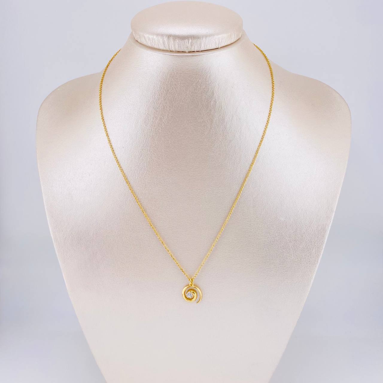 Classic Link Chain Caracol 3.05g / 16 in / 1.1mm Silver Vermeil 925