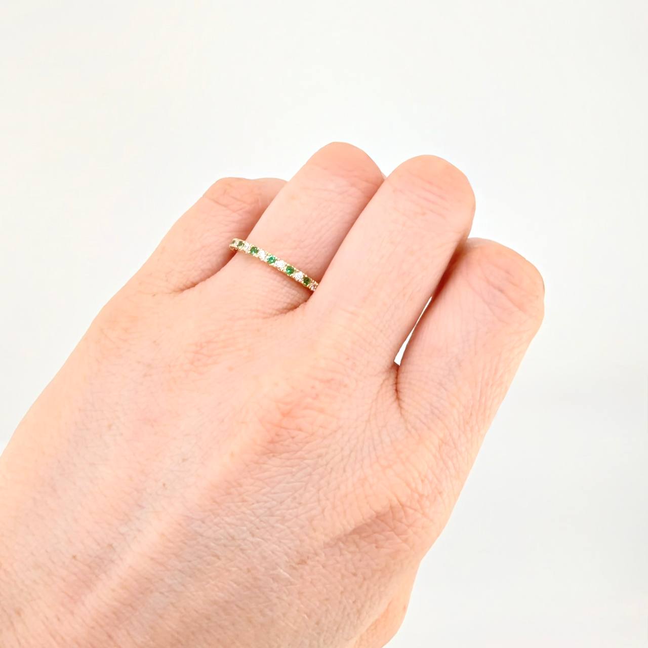 Anillo Churumbela 1.8g / T8 Oro Amarillo 18K