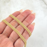 Cadena China 17.8gr / 27 1/2 in / Oro Amarillo +1 18K ©