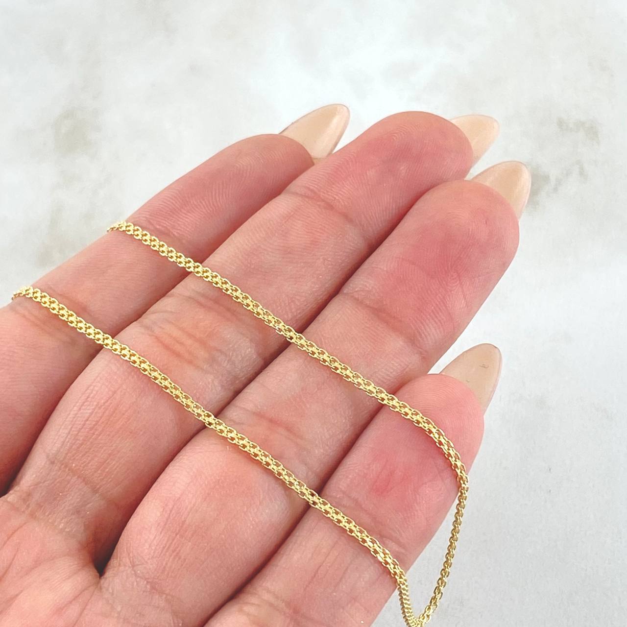 Bismark Chain 2.6gr / 19 3/4 in / 18K Gold +1 ©