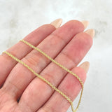 Bismark Chain 2.6gr / 19 3/4 in / 18K Gold +1 ©