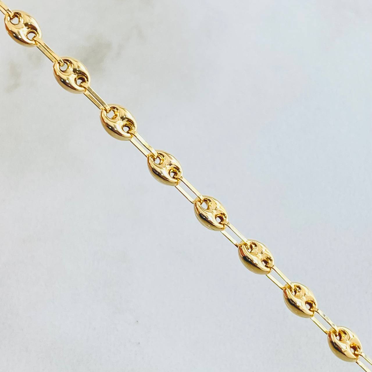 Cadena GC 5.8gr / 17 3/4 in / Oro Amarillo 18K *