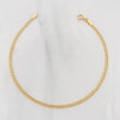 Pulso Cubano 0.85g / 7 3/4 in / 2.06mm Oro Amarillo 18K