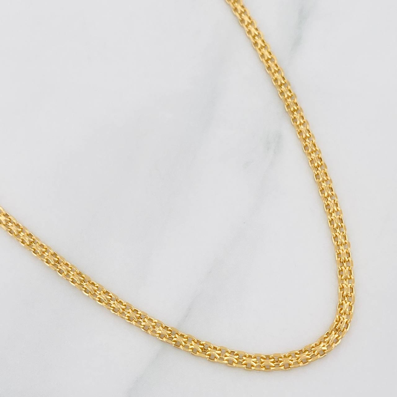 Cadena China 3.1g / 20 in / 2.17mm Oro Amarillo 18K