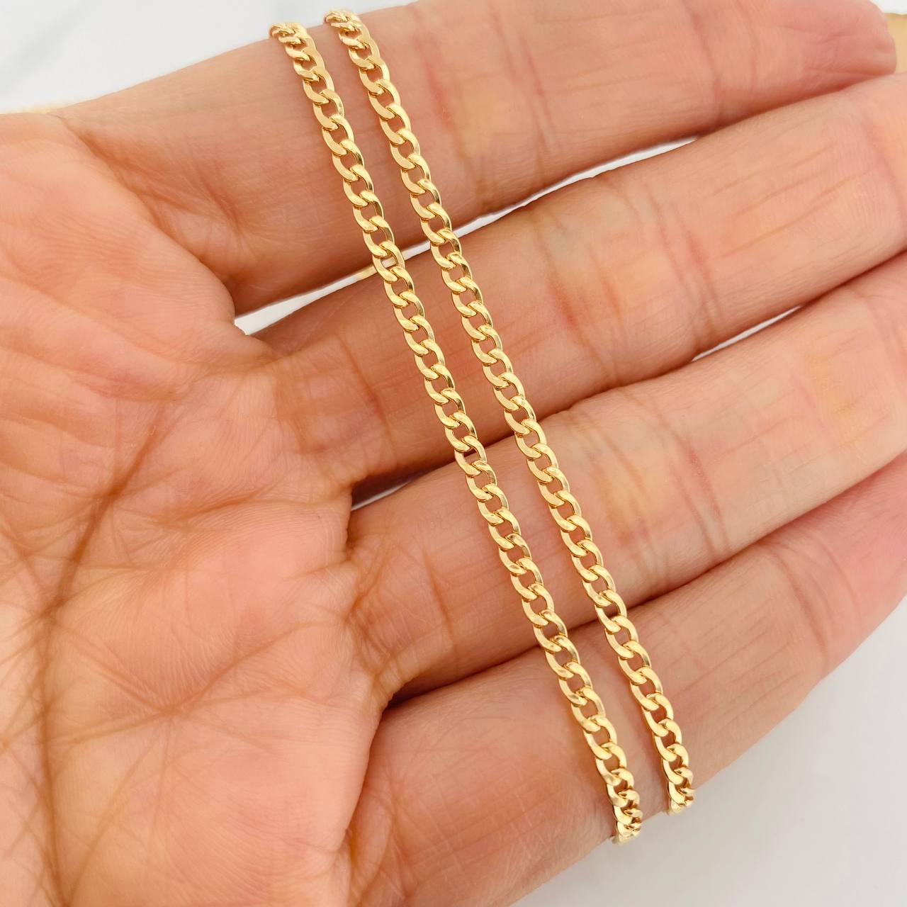 Cuban Links 2g / 16 in / 2.5mm Yellow Gold 18K