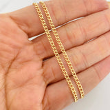 Cuban Links 2g / 16 in / 2.5mm Yellow Gold 18K
