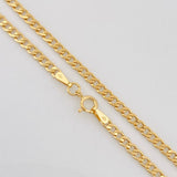 Cadena Cubana 3.05g / 24 in / 2.48mm Oro Amarillo 18K